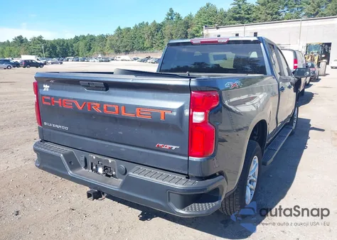 2021 Chevrolet Silverado 1500 4Wd Double Cab Standard Bed Rst из США, поврежденный, VIN 1GCRYEED8MZ118050